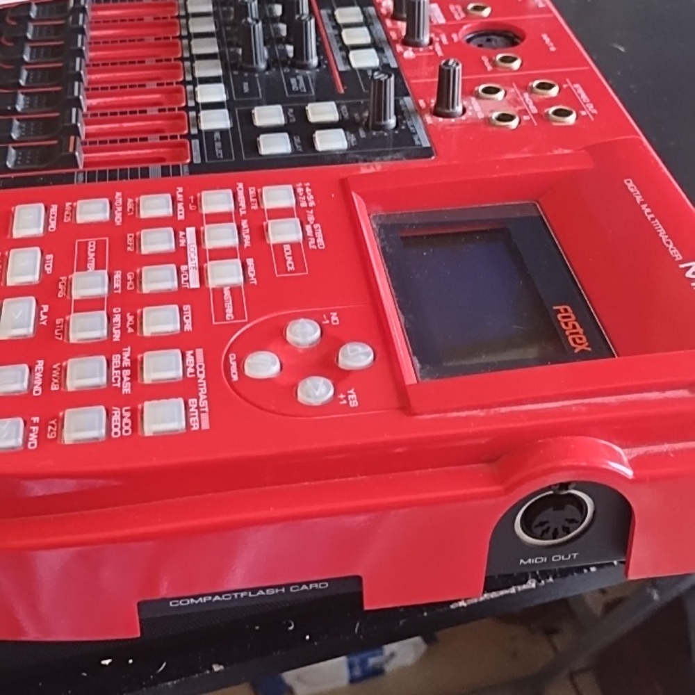 MR-8 Digital Multitrack Recorder — Red - Picture 2 of 4